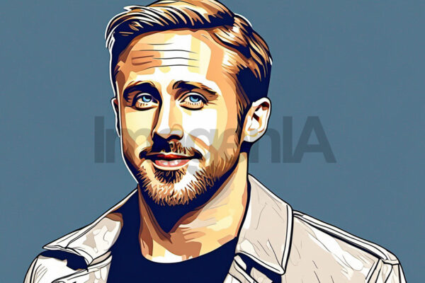 Imagen de actor de cine creada con Inteligencia Artificial