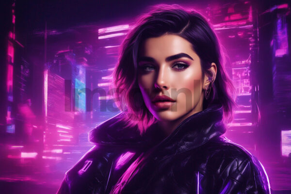 Imagen de una cantante famosa creada con Inteligencia Artificial